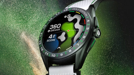 Tag Heuer launches Calibre E4 Golf Edition with auto shot tracking